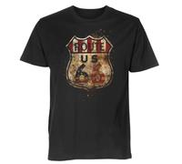 ProTexDruck Textilhandel Highway 66 USA T-Shirt 4XL XXXXL
