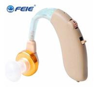 Prothèse auditive professionnelle, amplificateur de son analogique BTE, casque sans fil, à tonalité réglable, appareil Portable pour les personnes âgées sourdes, V-193