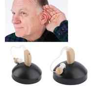 Prothèse auditive Rechargeable, amplificateur de voix sonore derrière l'oreille, prise ue pour personnes âgées, perte d'audition, soins pour les oreilles sourdes