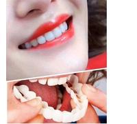 Prothèse Dentaire À Encliqueter Pour Sourire, Ensemble De 2 Pièces, Produit Cosmétique, Blanchiment Des Dents, Couverture En Placage Confortable, Blanchiment Des Dents, Sourire Blanc