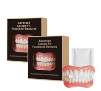 Prothèse dentaire de qualité supérieure, en silicone bouche complète, pose rapide, embellissement du sourire, aspect naturel, souples et confortables Immédiat Dentaires, pour Homme Et Femme Amovible