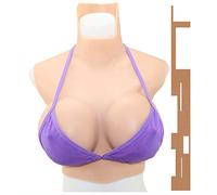 Prothèse Mammaire réaliste en Silicone, Bonnets E/F/G/H, rembourrée de Coton, pour Soutien-Gorge Post-Mastectomie, travestis, Drag Queens et Cosplay.