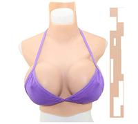 Prothèse Mammaire réaliste en Silicone, Bonnets E/F/G/H, rembourrée de Coton, pour Soutien-Gorge Post-Mastectomie, travestis, Drag Queens et Cosplay.