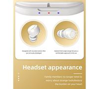 Prothèses auditives à charge magnétique, 1 paire, amplificateur sonore Intelligent à réduction de bruit pour personnes âgées avec boîte de chargement Portable