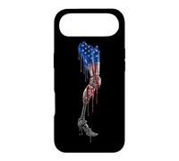 Prothèses de Jambe Amputé Amputation Drapeau Américain USA Drip Coque pour iPhone Air