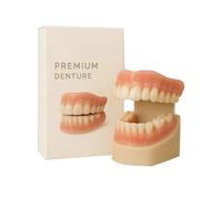 Prothèses dentaires complètes, prothèses dentaires personnalisées haut de gamme, prothèses dentaires haut de gamme, kit de rebasage en silicone souple, kit de réparation de prothèses dentaires (1pcs)