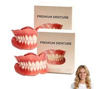 Prothèses Dentaires Haut De Gamme, Prothèses Dentaires, Nouvelles Fausses Dents 2026, Kit De Rebasage Souple Pour, Facettes Dentaires À Clipser, Ensemble De Fausses Dents (2 pièces)