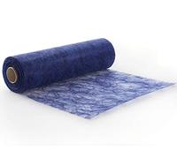 Protinam Chemin de Table en Fibres synthétiques 7570 Bleu foncé 5 m