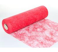 Protinam Chemin de Table en Polyester 3310 Rouge Clair 25 m