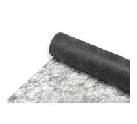 Protinam Chemin de Table en Polyester 9370 Gris foncé 25 m