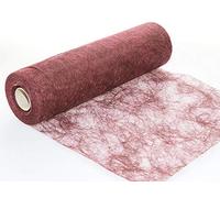 Protinam Chemin de Table Fibre synthétique 3580 Bordeaux 20 m