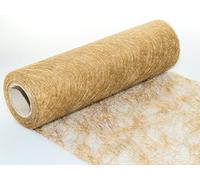 Protinam Chemin de Table Polyester 1800 doré 25 m