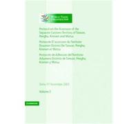 Protocol on the Accession of the Separate Customs Territory of Taiwan, Penghu, Kinmen and Mattsu/Protocole D'Accession Du Territoire Douanier distinct, World Trade Organization Schedules World Trade O