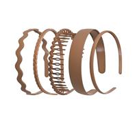 Protoence Bandeau À Dents - Accessoire Pour Le Contrôle Des Cheveux Libres - 5 Pièces Bandeau Pour Le Nettoyage Du Visage - Pour Jeunes Filles Exercice Yoga Utilisation