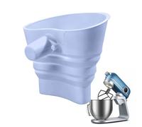 Protoence Entonnoir Farine Robot Pâtissier,Silicone Pliable Anti-Éclaboussures | Accessoire Cuisson Entonnoir Farine Blender,Pour Préparation Alimentaire, Pâtisserie, Usage Commercial, Restaurant Et