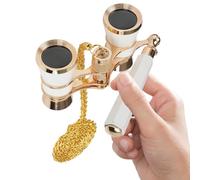 Protoence Jumelles Vintage - Modèle Compact avec Poignée Ajustable pour Spectacles | Adaptées Aux Concerts De Musique Et Aux Activités Extérieures,Convient pour Le Cinéma, Le Voyage, Le Tourisme Et