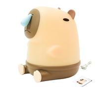 Protoence Lampe De Nuit Animale,Veilleuse Originale Capybara Amusant,Veilleuse Capybara Mignonne - Pour Chambre Salon Table De Chevet Dortoir Universitaire Chambre D Table De Chevet
