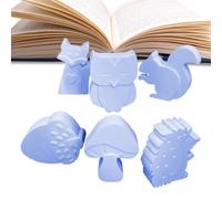 Protoence Moules En Silicone 3D | Outil Gadget Pliable Avec 6 Grilles,Moules en 3D pour Animaux | pour la Fabrication de Résine, Ciment, Plâtre, Savon et Bougie pour les Débutants à la Maison et en