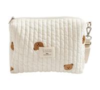 Protoence Multifonctionnel Bébé Poussette Sac De Rangement Réutilisable À Main Langer, Sac À Langer en Coton Mignon pour Poussette, Fourre-Tout De Voyage pour Changer Les Couches