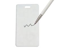Protoence Notes Adhésives Réutilisables,Petit Tableau Blanc Réutilisable - Bloc-Notes Adhésif Badge Effaçable À Sec Médecin,Pour Infirmier Médecin Enseignant Étudiant Bureau Hôpital École