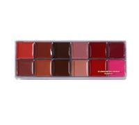 Protoence Palette 12 Rouges à Lèvres - Palette Maquillage Velours Mat avec Teintes Crémeuses | Coffret Gloss Compact Résistant pour Femme Fille Mère avec Design Portable
