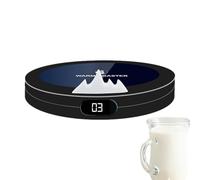 Protoence Réchauffeur de Tasse à Café - Régulateur de Température à 3 Niveaux pour Maintenir Les Boissons Chaudes - Chauffe-Mug avec Arrêt Automatique et Branchement - pour Maison Bureau Voyage Et