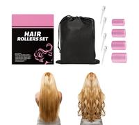 Protoence s - Autocollant | Outil Mèches Sans Chaleur Pour Cheveux Fins Moyens Longs Volume Franges Courtes Voyage - Accessoire Coiffure