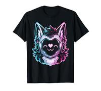 Protogen Robot Face Furry Fandom Science Fiction T-Shirt