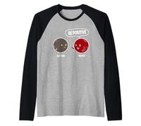 Proton Electron Be Positive - Édition Science Design Manche Raglan