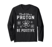 Proton Humour Cadeau Prof Physique Quantique Chimie Nerd Manche Longue