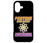 Protons Have Mass: A Catholic's Science Humor - Coque pour iPhone 17