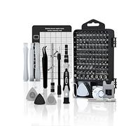 PROTOOL 120 en 1 Jeu de tournevis précision magnétiques professionnels,kit tournevis de réparation portable pour montres, lunettes,iPhone,iPad,Smartphone,PC,ordinateur portable,tablette, électronique