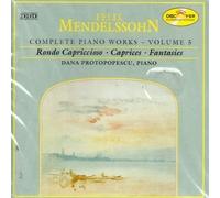 PROTOPOPESCU DANA (piano) - Mendelssohn [Import]