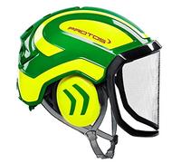 Protos 205002-10-82 Arborist Casque de sécurité, Vert/jaune, Taille unique