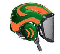 Protos Integral Arborist Casque forestier pour Arboriculteur Vert Orange Néon