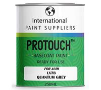 PROTOUCH POUR AUDI LX7B QUANTUM GRIS BASECOAT RFU VERRE DE VOITURE PRÊT À UTILISER VERRE DE VOITURE FILÉ 250 ML