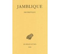 Protreptique - Jamblique - Belles Lettres - broché - Essai