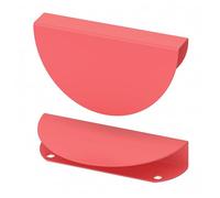 ProTuning BEGRIPA Poignée demi-ronde Rouge clair 130 mm