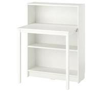 ProTuning BILLY Bibliothèque avec bureau, blanc, 80 x 106 cm