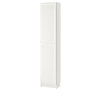 ProTuning BILLY/OXBERG Bibliothèque avec portes, blanc, 40 x 30 x 202 cm