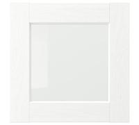 ProTuning Enköping Porte en verre effet bois blanc 40 x 40 cm