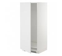 ProTuning METOD Armoire haute pour réfrigérateur/congélateur, blanc/Stensund blanc, 60 x 60 x 140 cm