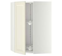ProTuning METOD Armoire murale d'angle avec carrousel, blanc/Bodbyn blanc cassé, 68 x 100 cm