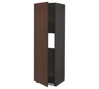 ProTuning METOD High Cab f réfrigérateur ou congélateur avec porte, noir/marron sinarp, 60 x 60 x 200 cm