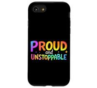 Proud and Unstoppable Motivational Typography (Typographie Coque pour iPhone SE (2020) / 7/8