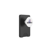 Proud Australia Identity Flag Fingerprint Heritage Gift PopSockets PopWallet pour MagSafe