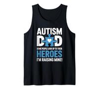 Proud Autism Dad - Raising My Hero Awareness Father Papa Débardeur