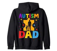 Proud Autism Dad - Sensibilisation des pères aux Enfants ayant des Besoins Sweat à Capuche