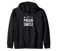 Proud Autism Oncle Neurodiversity Love Sweat à Capuche