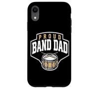 Proud Band Dad Music Performance Support Parent Coque pour iPhone XR